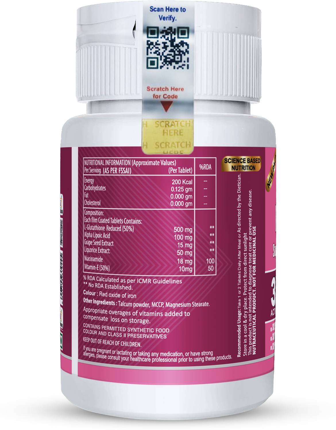 Vogue Wellness L Glutathione Tablets Glowing Skin, Reduce Pigmentation &  Clear Skin Price in India - Buy Vogue Wellness L Glutathione Tablets  Glowing Skin, Reduce Pigmentation & Clear Skin online at Flipkart.com