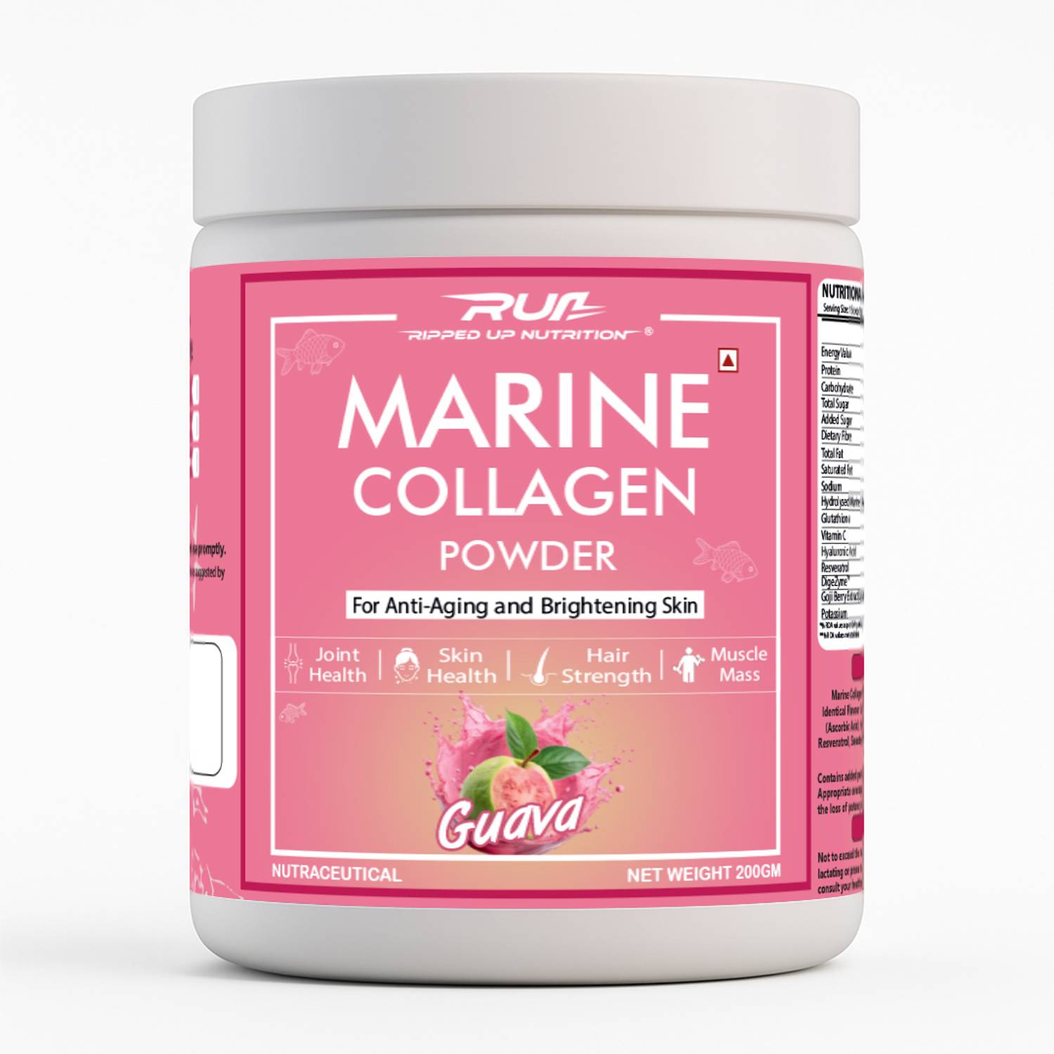 Ripped Marine Collagen Guava - Image 1