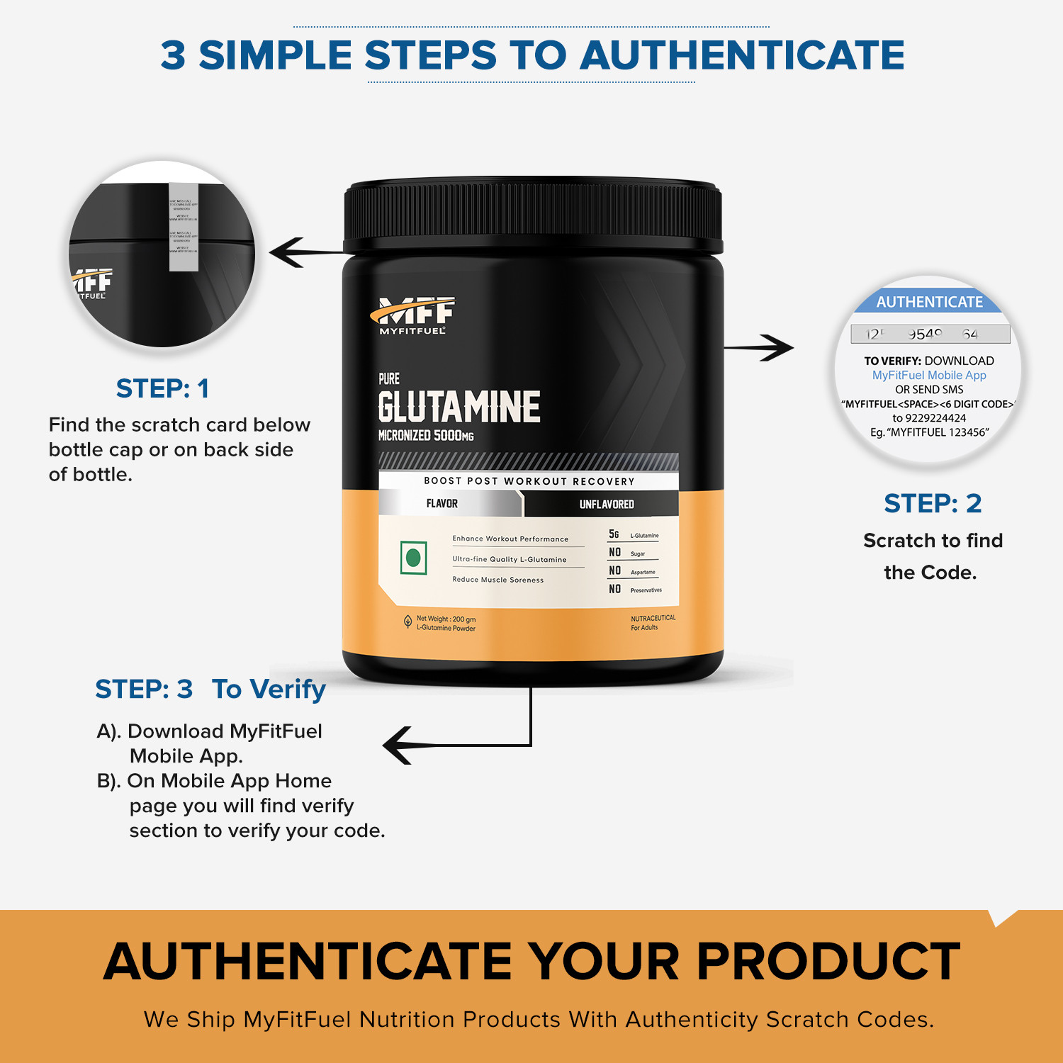 Image of MyFitFuel Citrulline Malate (500mg) Capsule