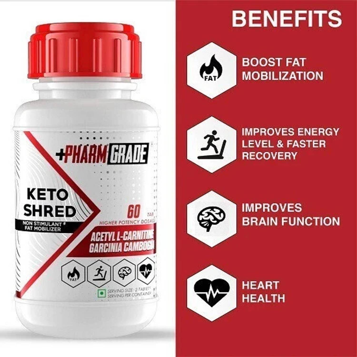 PharmGrade L Carnitine Keto Shred Price in India - Buy PharmGrade L  Carnitine Keto Shred online at Flipkart.com