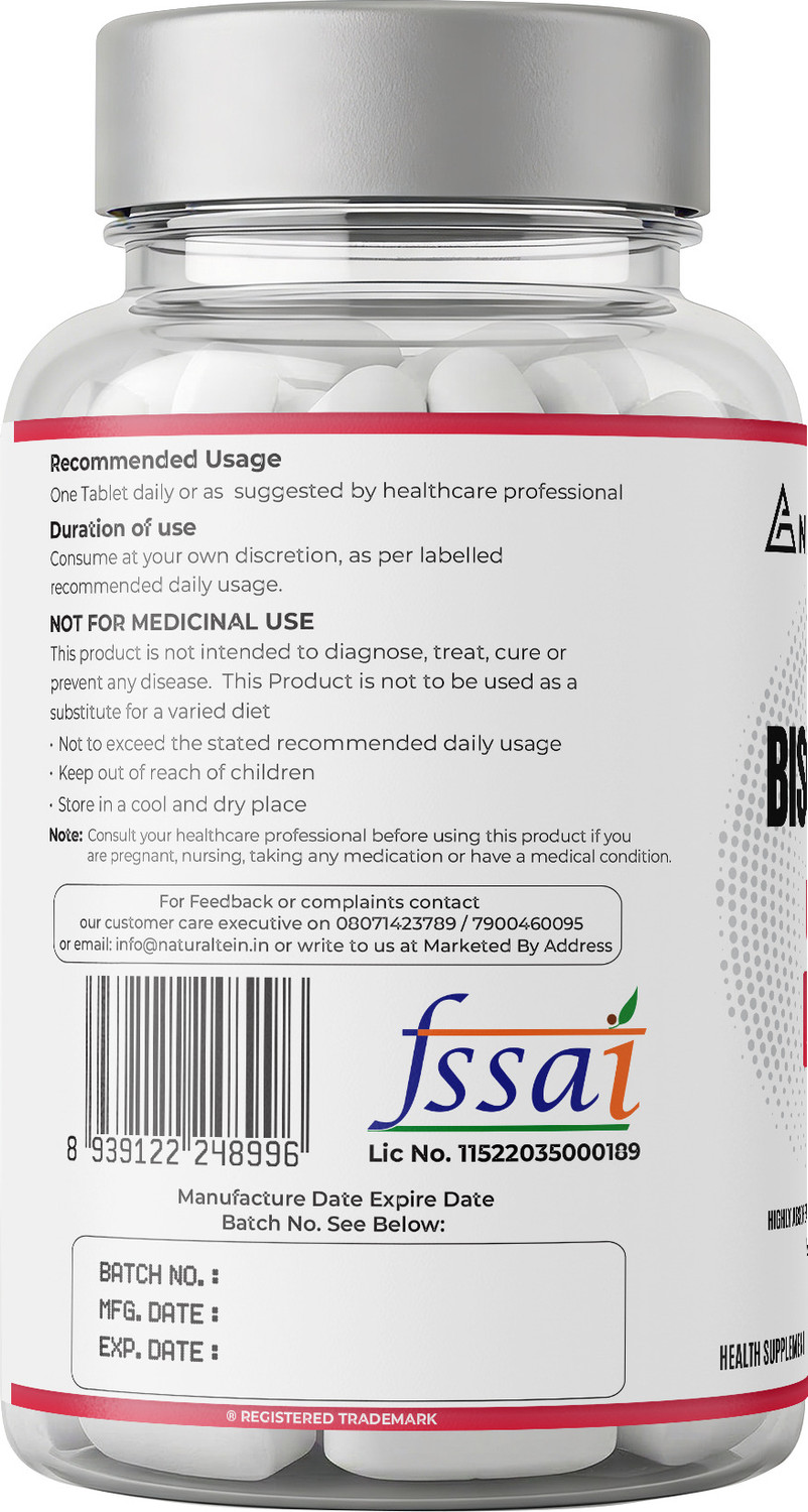Image of NATURALTEIN Iron Bisglycinate with Vitamin C for Women| Clean & Additive-Free