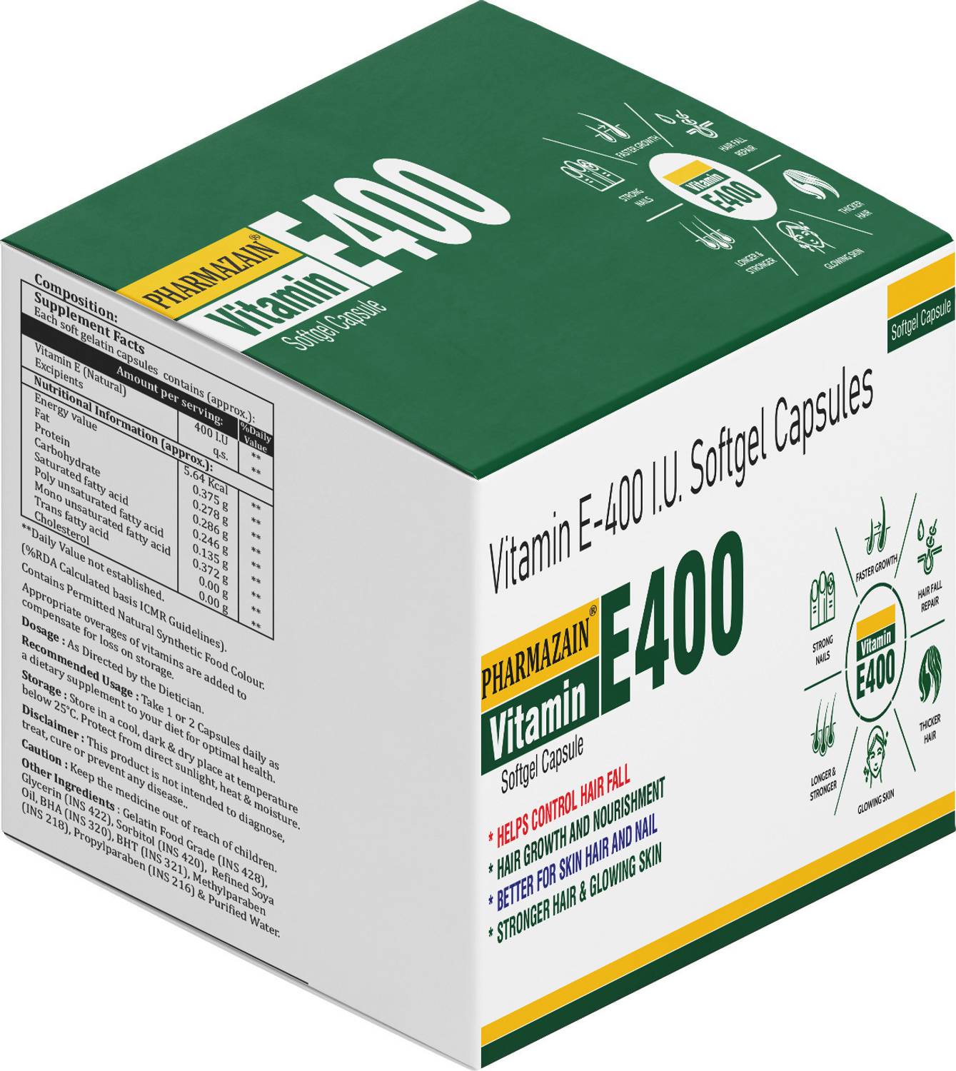 PHARMAZAIN Vitamin E Capsules - Image 4