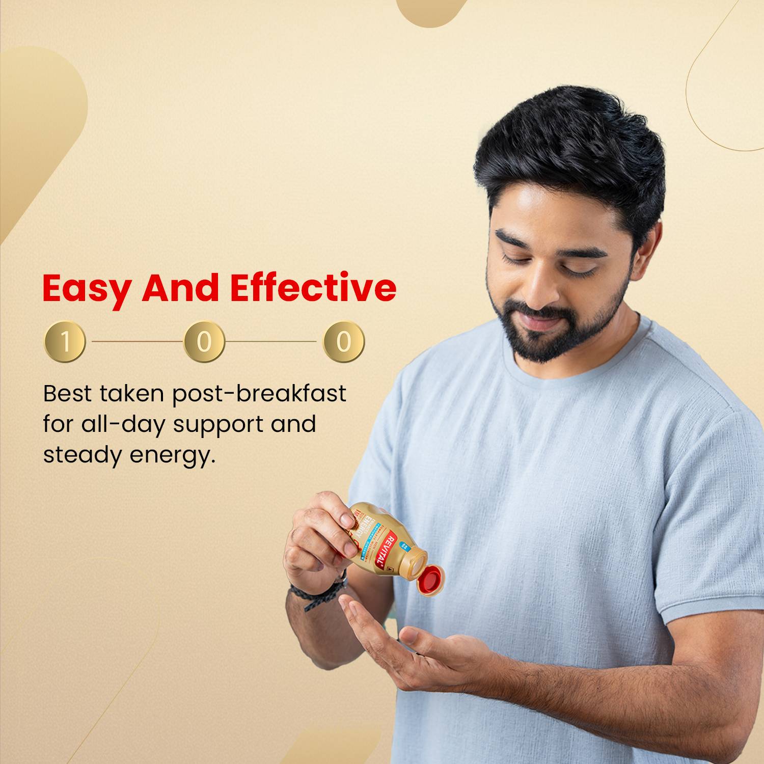 Revital H Multivitamin For Men 60 Capsules - Image 5