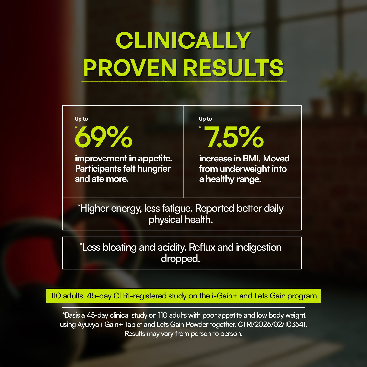 Image of Ayuvya i-GAIN+, Clinically Proven Ayurvedic Weight Gainer Combo Improve Digestion