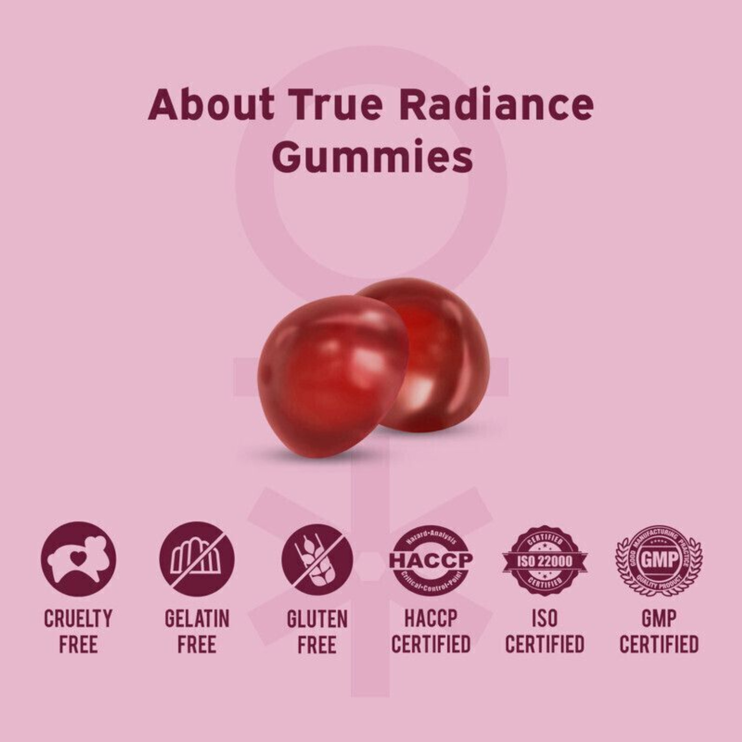 Image of Nutriburst True Radiance Collagen Gummies Skin Glow & Elasticity