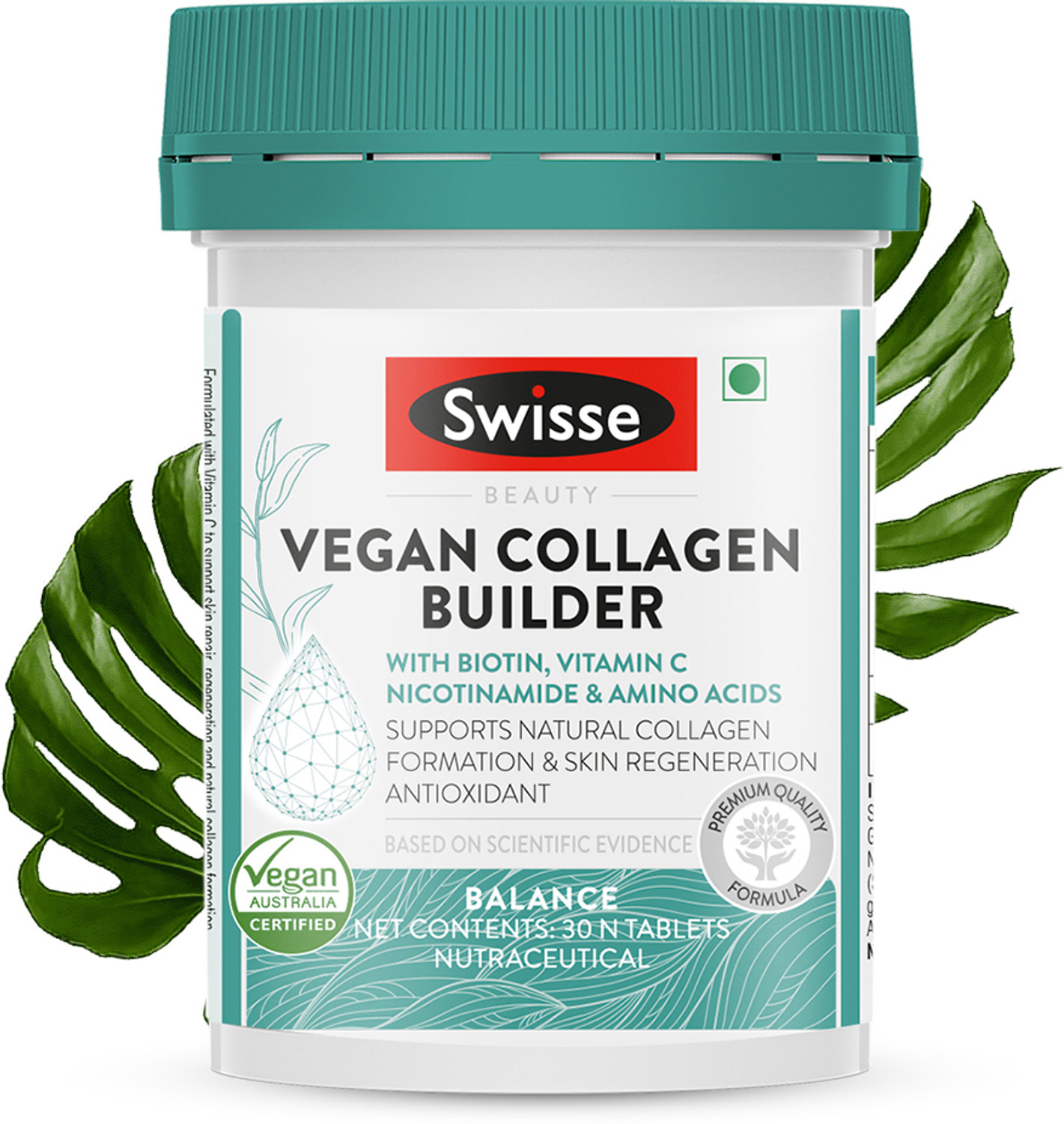 Image of Swisse Beauty Vegan Collagen Builder