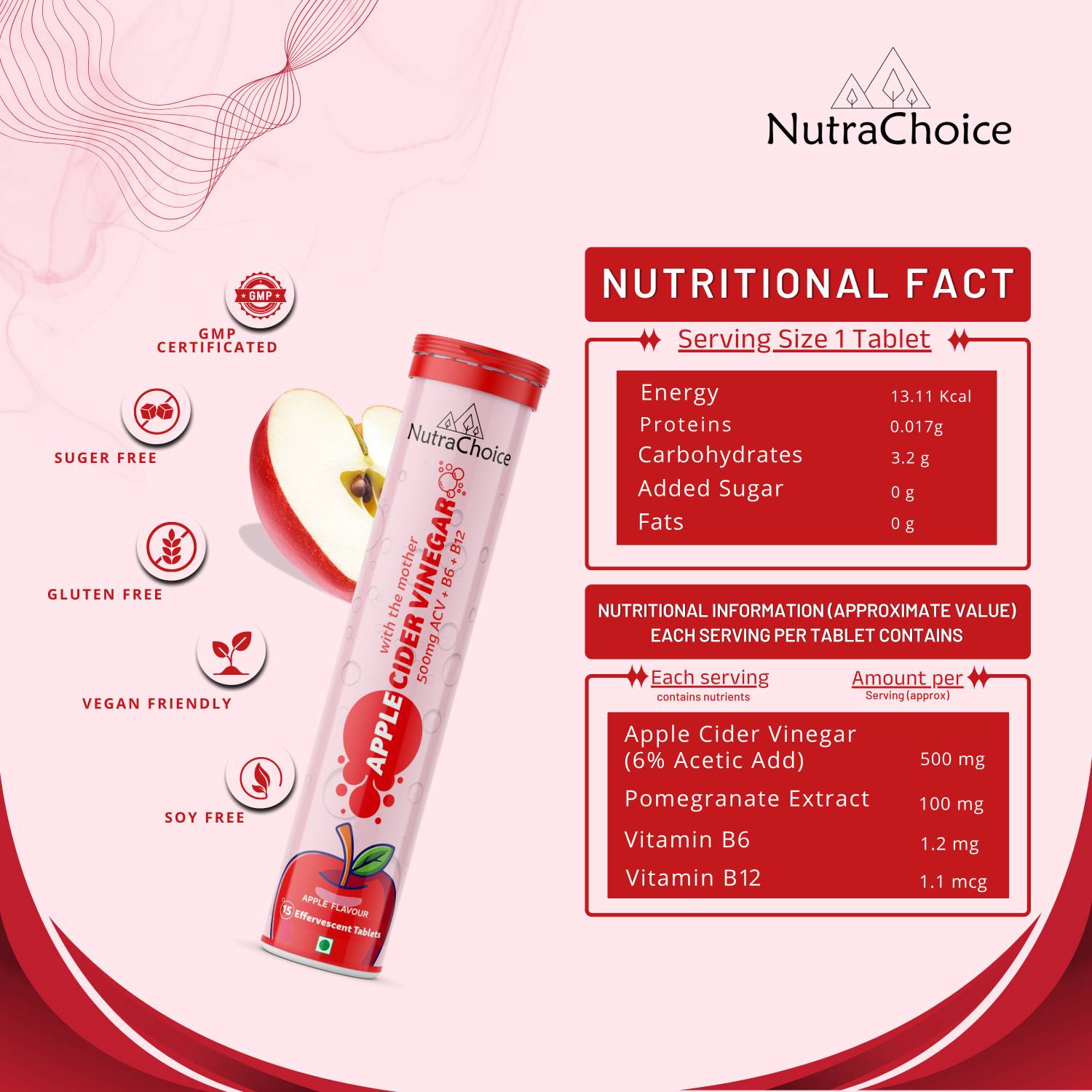 NutraChoice Apple Cider Vinegar for Weight Loss - Image 2