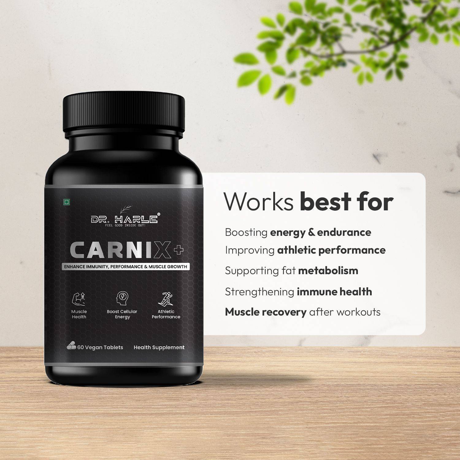 DR. HARLE L-Carnitine 1000mg, L-Arginine 500mg, Vitamin C, B12 & E for  Energy & Fat Loss Price in India - Buy DR. HARLE L-Carnitine 1000mg, L- Arginine 500mg, Vitamin C, B12 & E