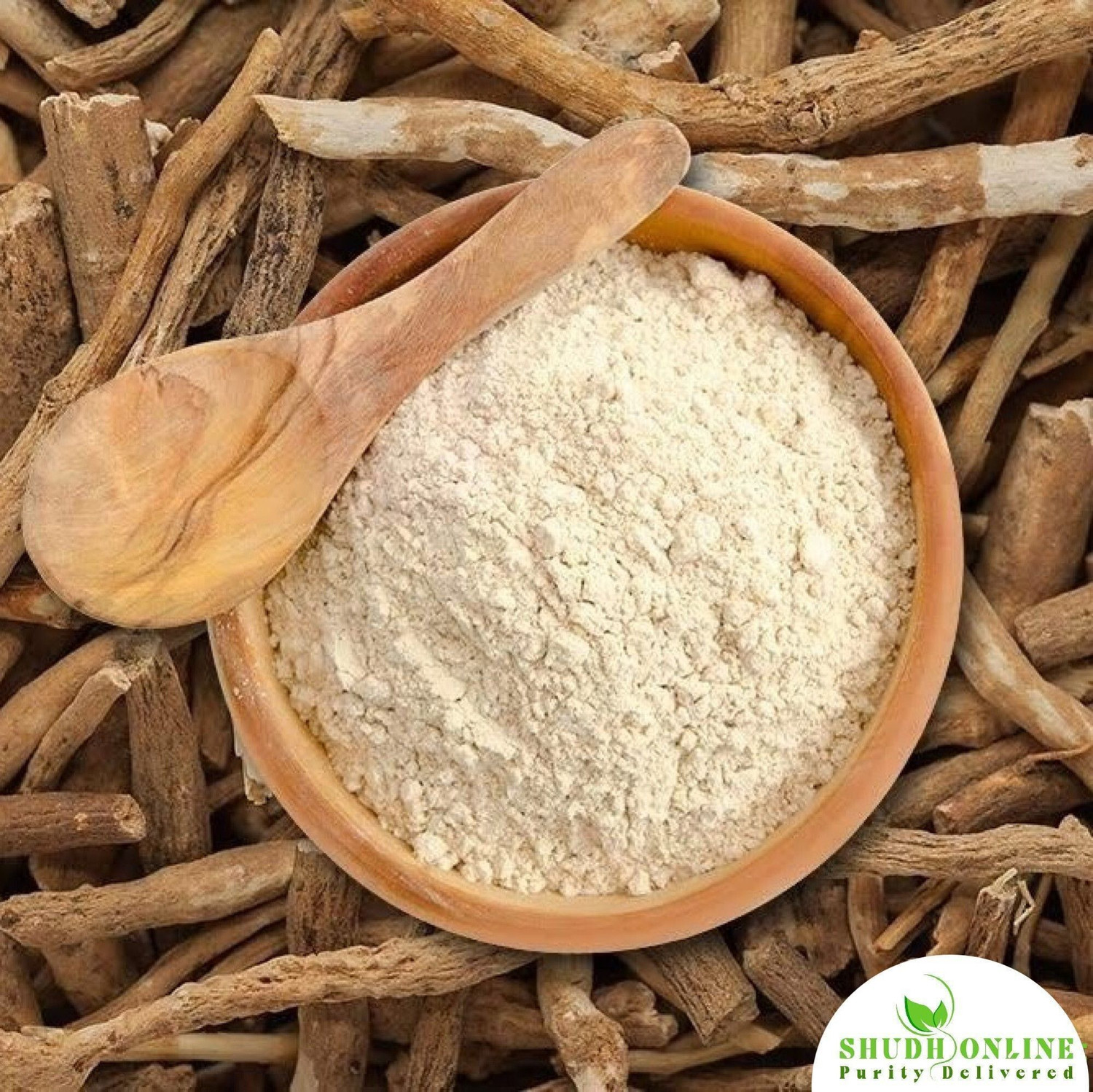 Image of Shudh Online Pure Aswagandhada Powder, Ashwagandha root, Asvagandha, Aswaghanda, Aswagandha
