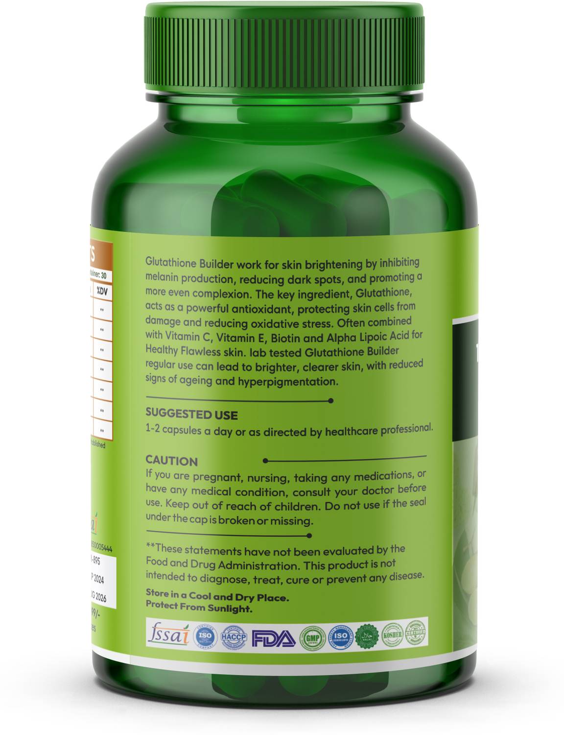 HIMALAYA HERBAL VEDA Glutathione Capsules with Vitamin C Tablets for Skin  Lightening & Whitening Price in India - Buy HIMALAYA HERBAL VEDA Glutathione  Capsules with Vitamin C Tablets for Skin Lightening &