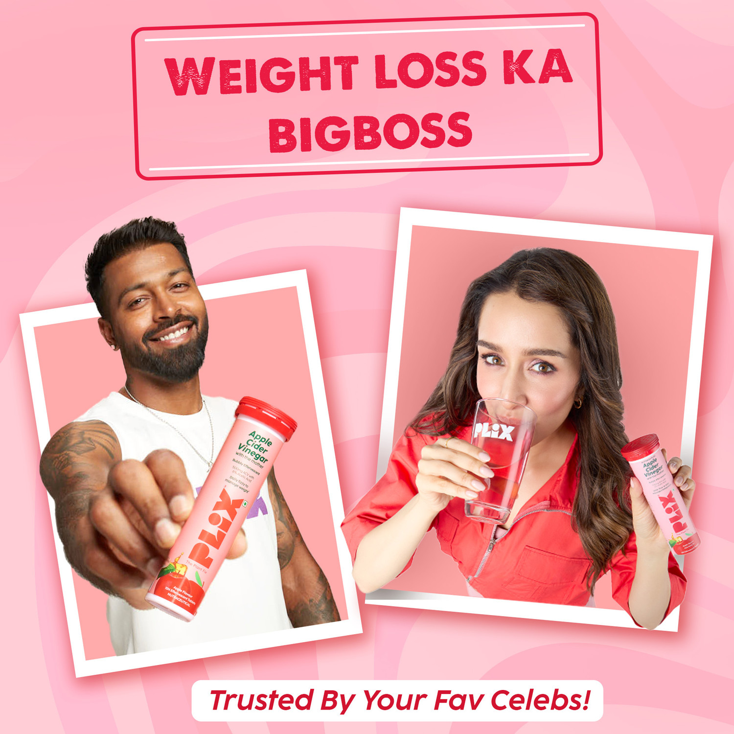 Image of The Plant Fix Plix Apple Cider Vinegar 15 Effervescent Tablet with mother Mango