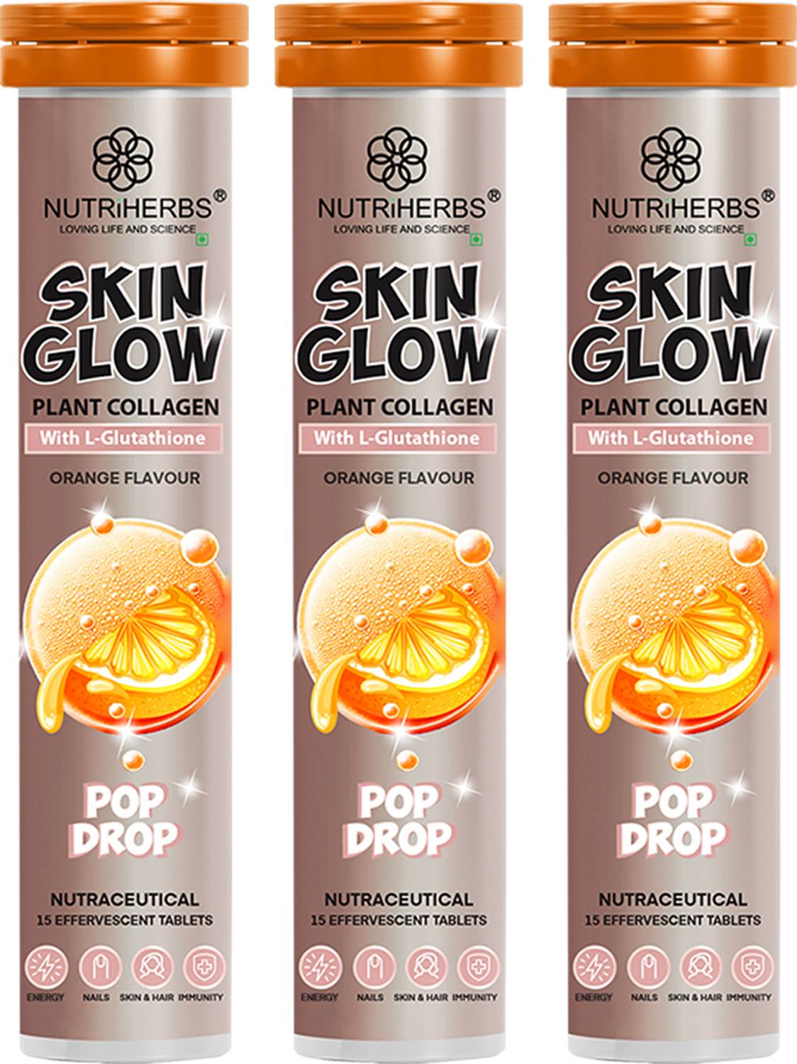 Nutriherbs Skin Glow L-Glutathione Effervescent Tablet with Vitamin C & E - Orange Price in India - Buy Nutriherbs Skin Glow L-Glutathione Effervescent Tablet with Vitamin C & E - Orange online Nutriherbs Skin Glow L-Glutathione Effervescent Tablet with Vitamin C & E - Orange Price in India - Buy Nutriherbs Skin Glow L-Glutathione Effervescent Tablet with Vitamin C & E - Orange online