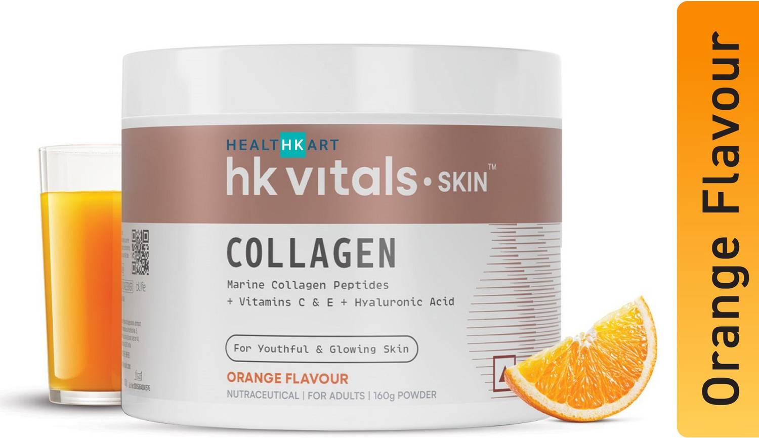 HEALTHKART hk vitals Skin Radiance Marine Collagen Supplement, Or