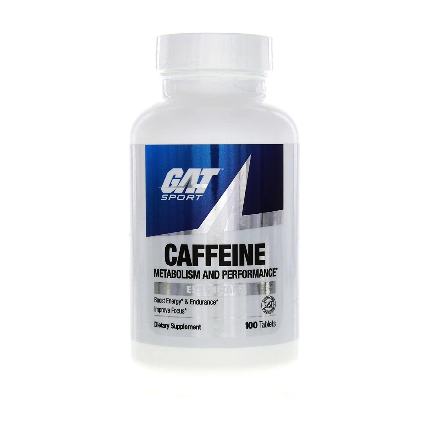 Image of GAT SPORT Caffeine - 100 Tablets (Metabolism and Performance)