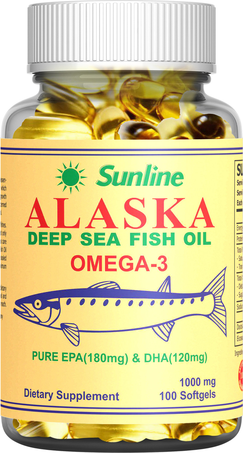 Image of sunline alaska OMEGA-3 FISH OIL