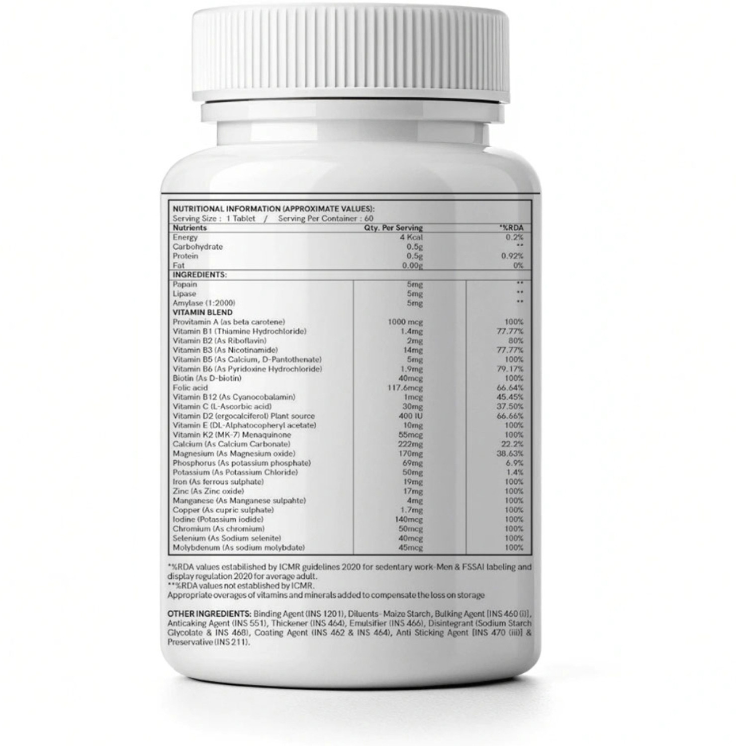 Image of Amyleord Multivitamin With Multiminerals And Digestive Enzymes