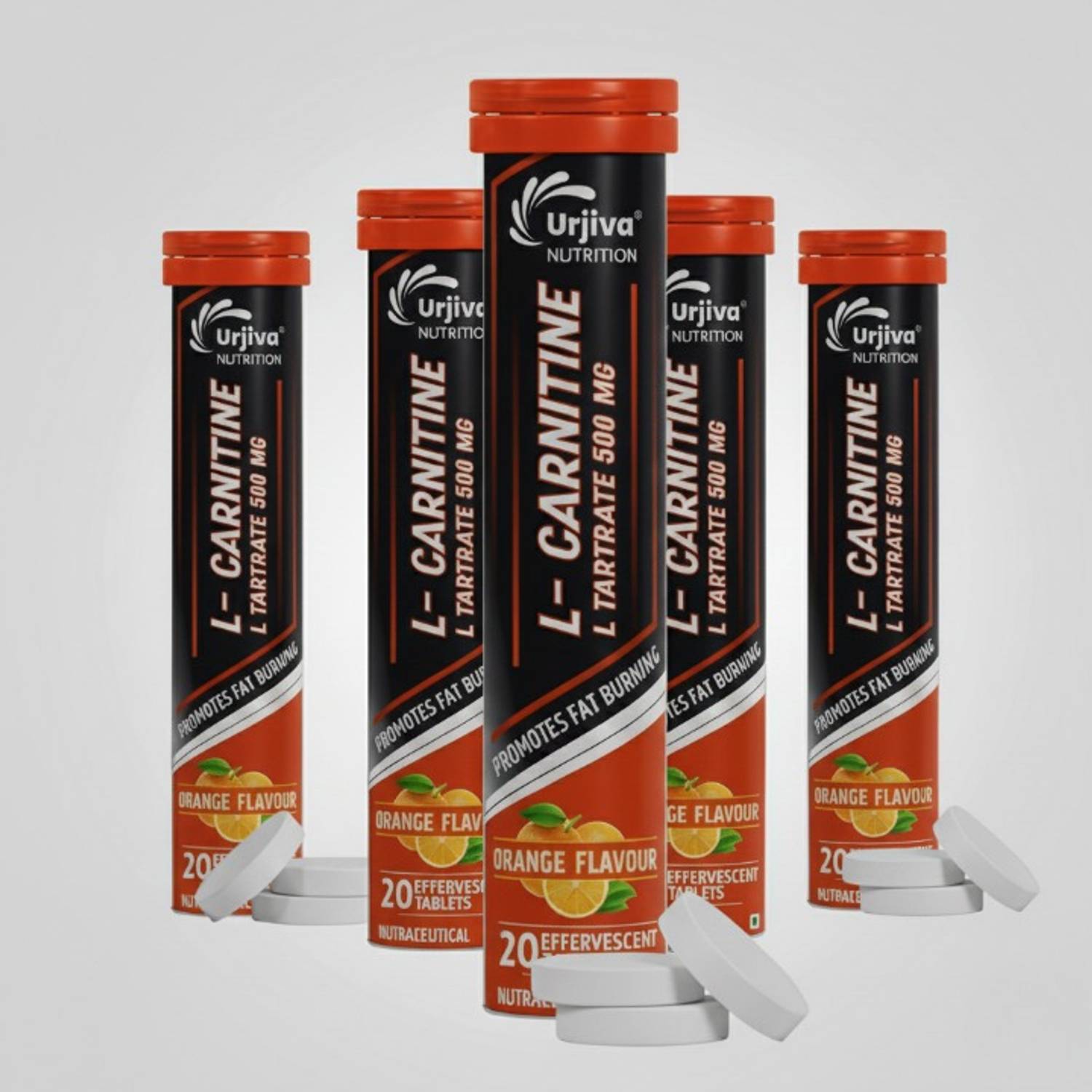 Urjiva NUTRITION L Carnitine L Tartrate 500 MG Orange Flavor Tablet Price  in India