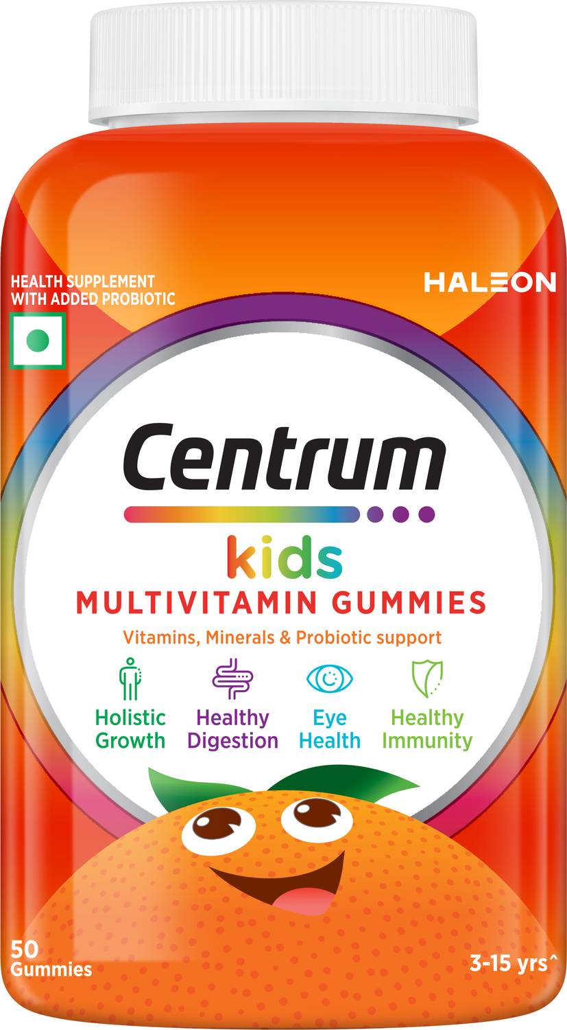 Centrum Kids Supports overall health (Veg) World's No.1 Multivit