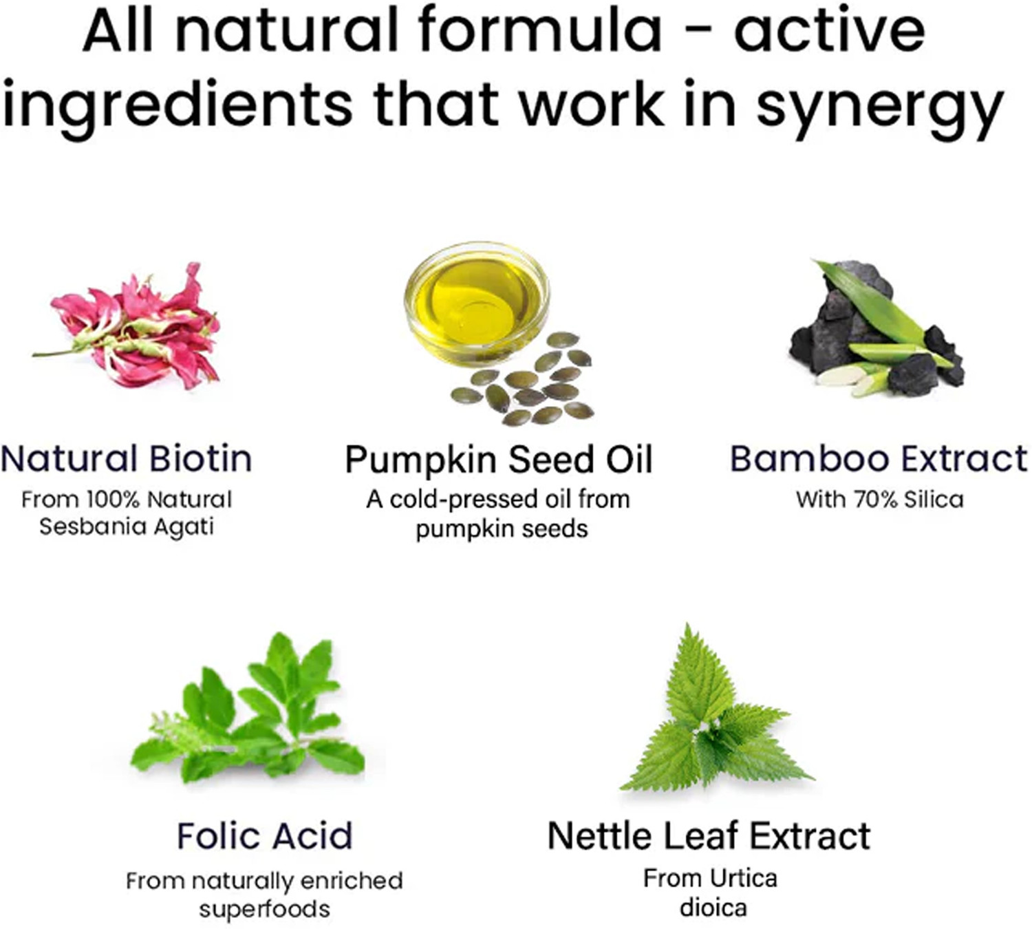 Image of Wellbeing Nutrition Melts Healthy Hair with Plant Based Biotin 4000mcg+ for Hair Nutrition