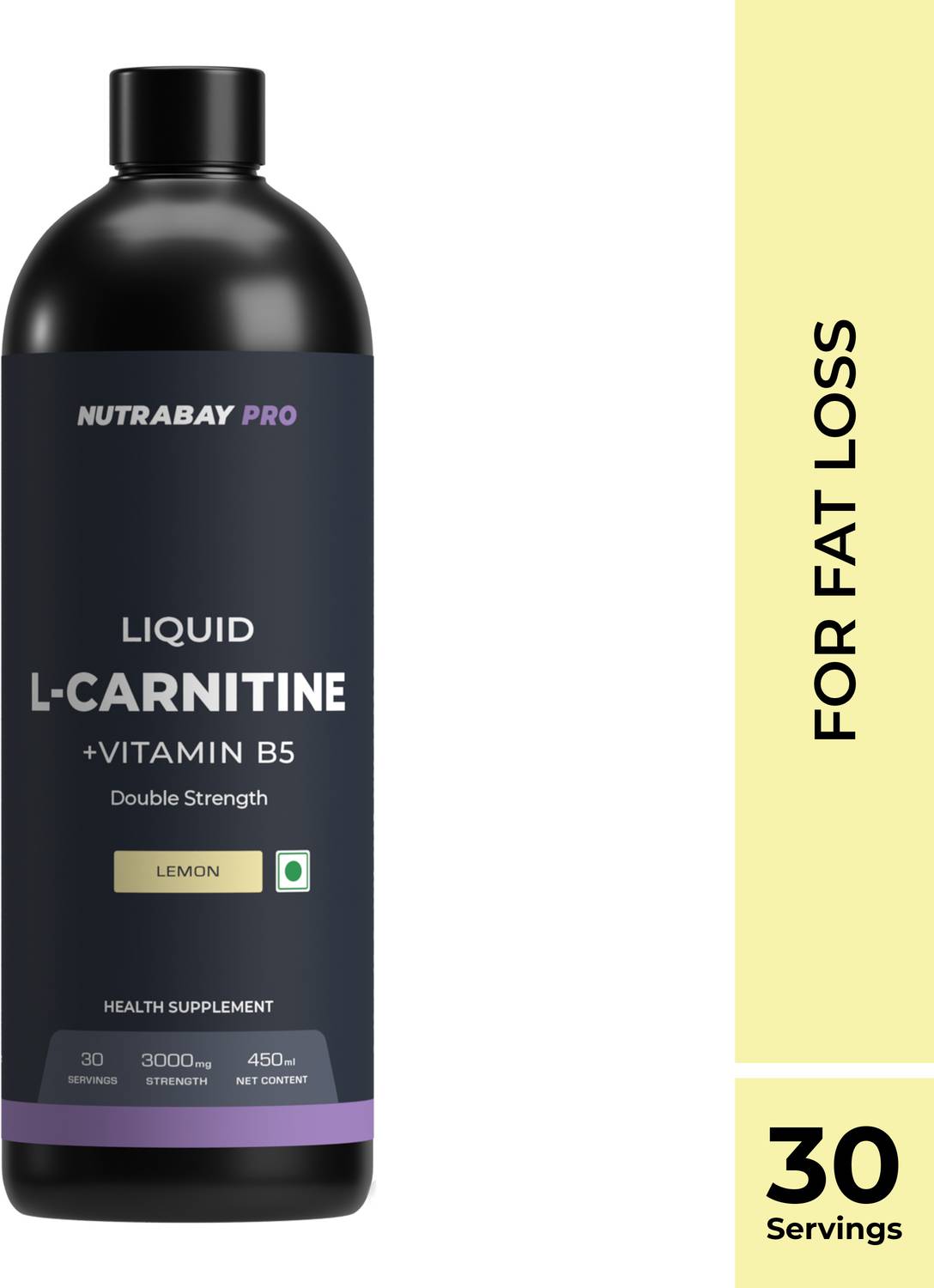 nutrabay l carnitine 3000 Pro Liquid L-Carnitine 3000mg (Double Strength) with Vitamin B5, Fat loss, Lemon Price in India Carnitine with vitamin B Flavor:Green Apple 30serv Detox Supplement L-Carnitine Tablets | MYPROTEIN™