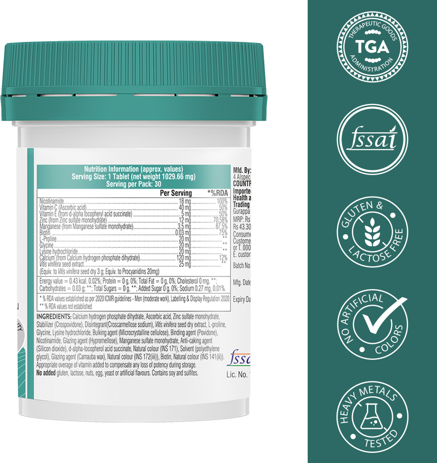 Image of Swisse Beauty Vegan Collagen Builder