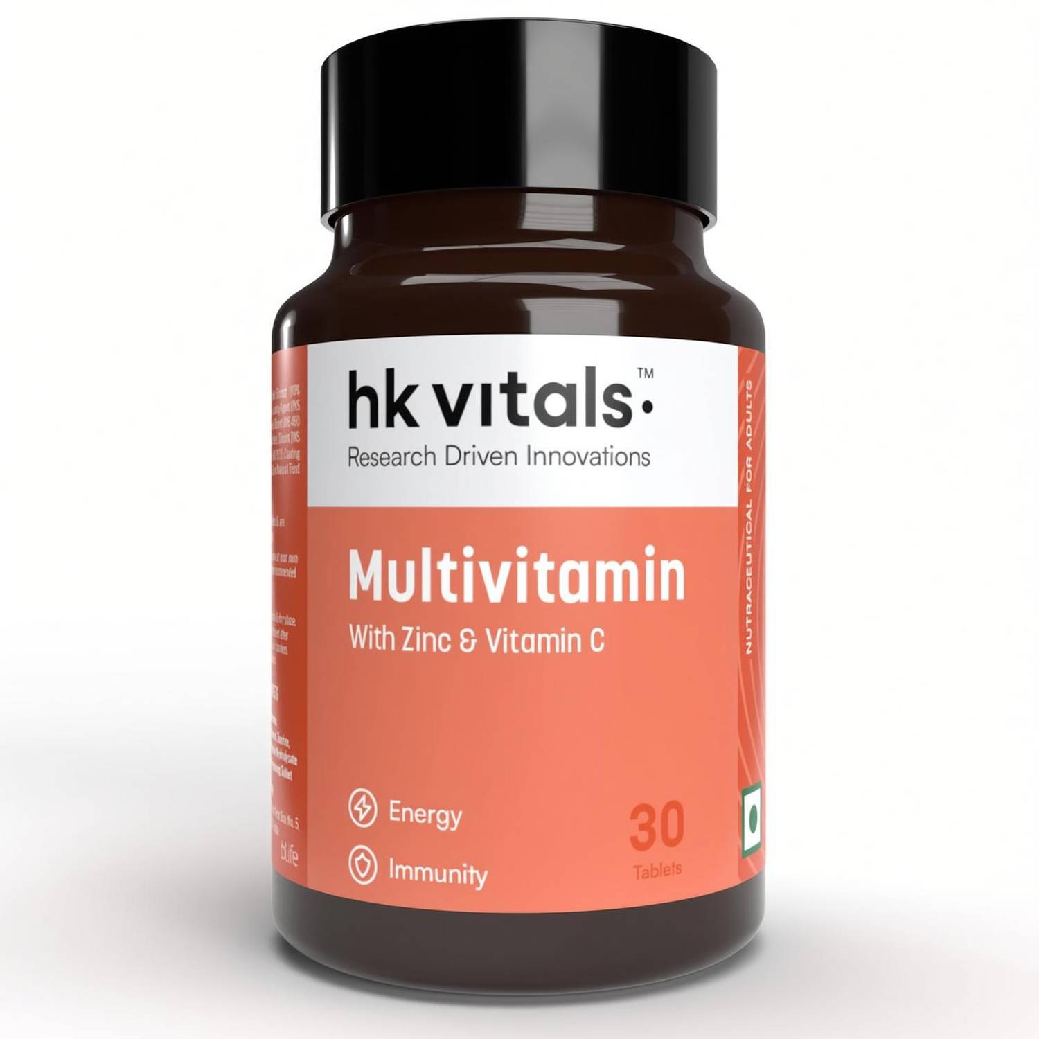 hk vitals Multivitamin | With Zinc, Vitamins C & D3, Multiminerals & Ginseng Extract