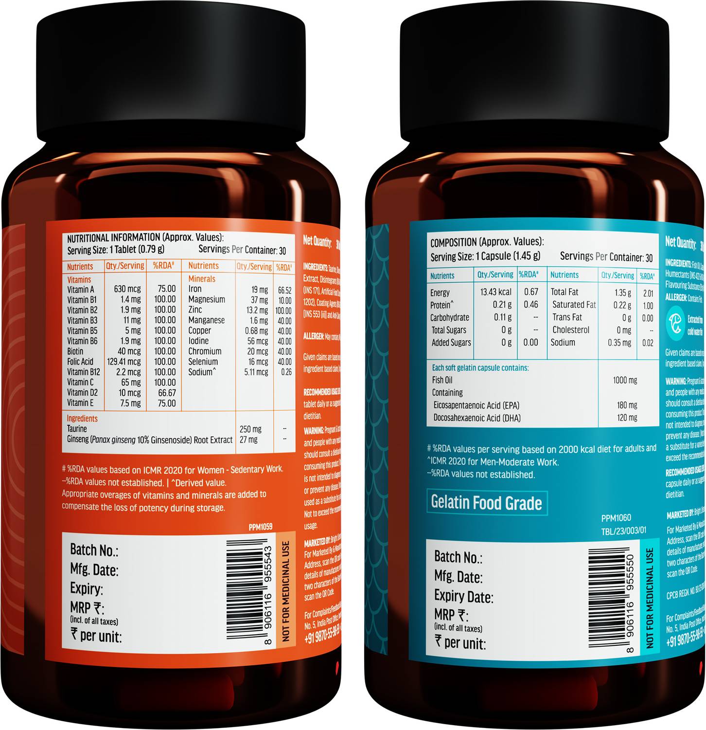 hk vitals Fish Oil + Multivitamin Daily - Image 4