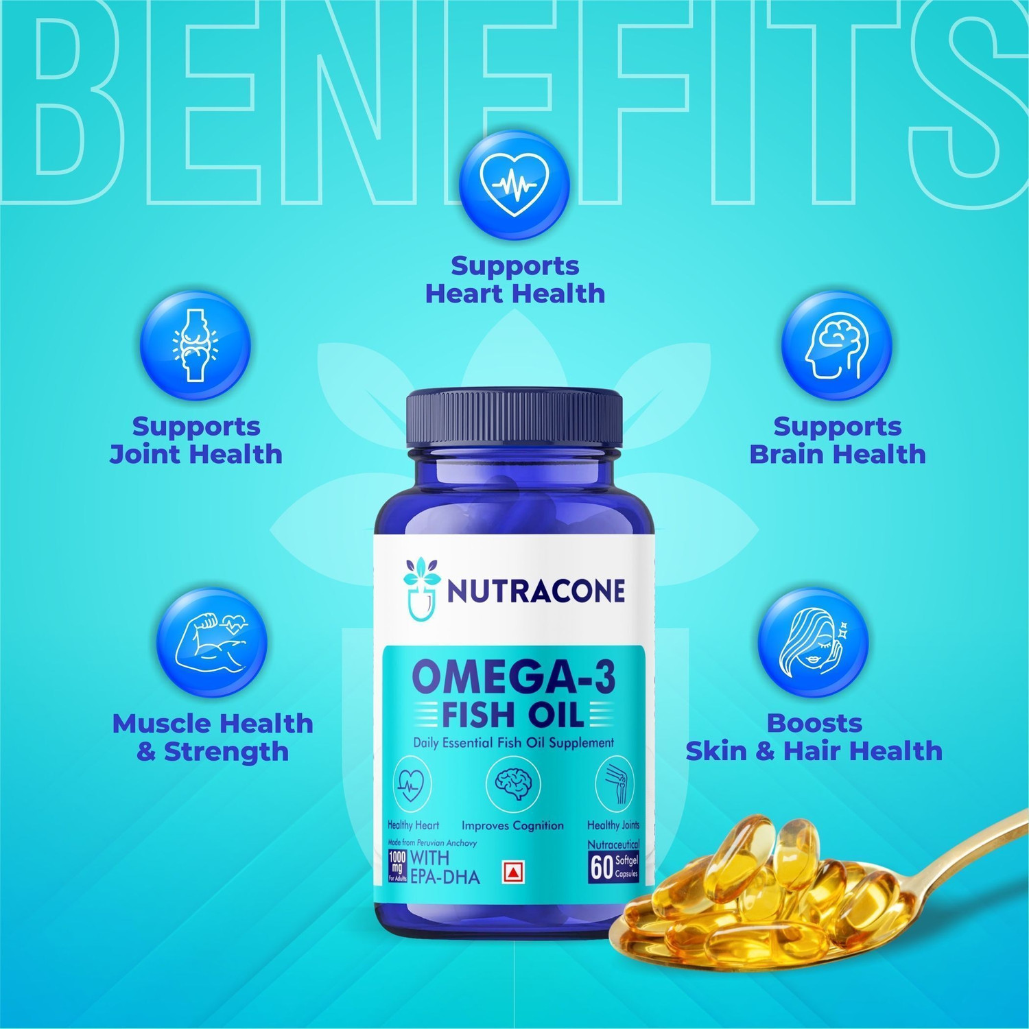 Image of NUTRACONE OMEGA-3 FISH OIL