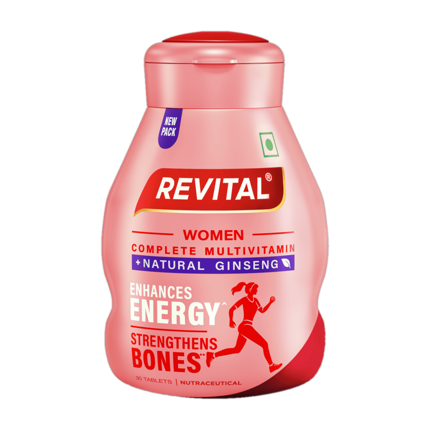 Revital H Women with 22 Multivitamins & Minerals such as Calcium, Iron, Biotin