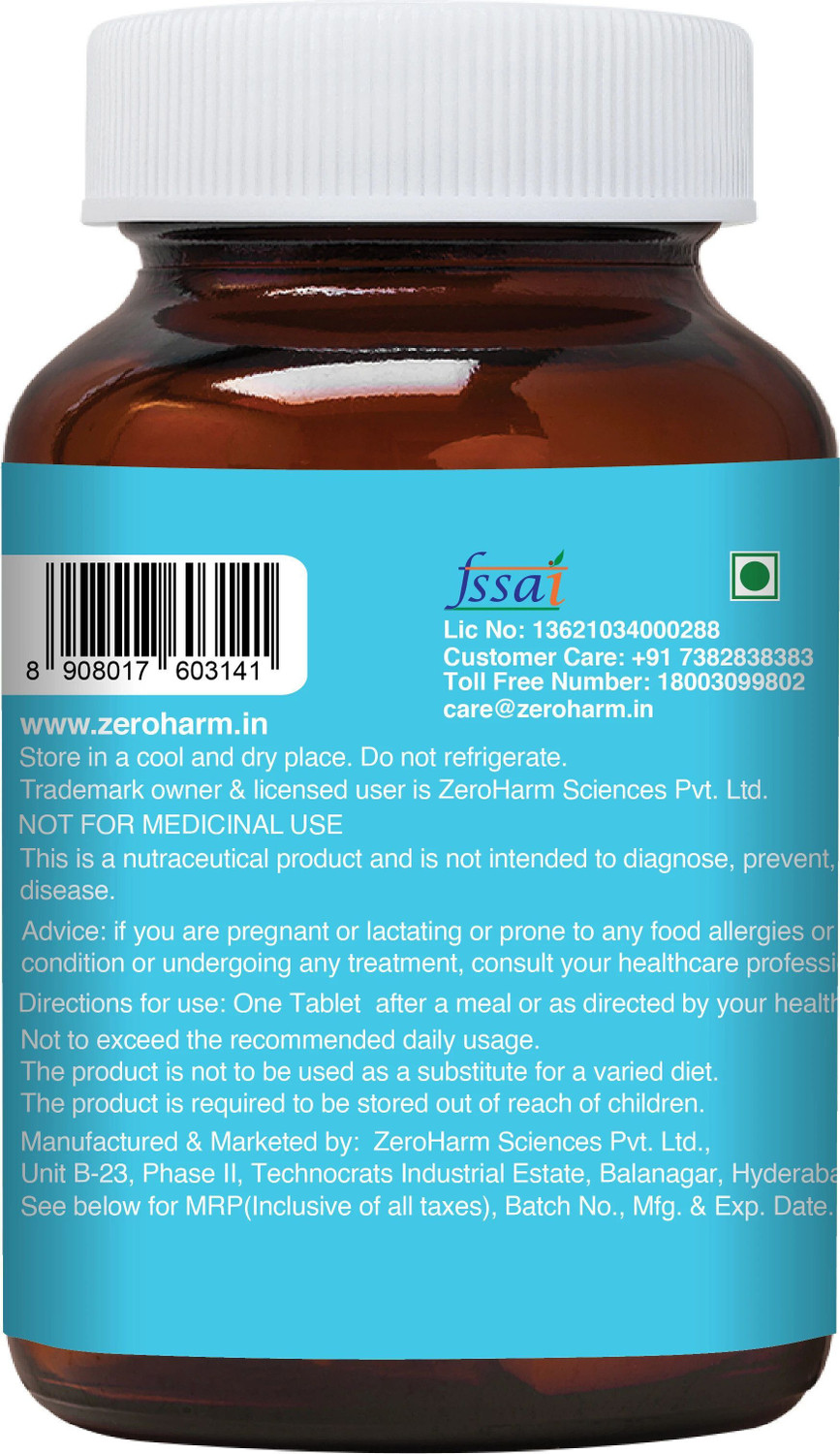 Image of ZEROHARM Multivitamin Men with 25 Vitamins & Minerals for Daily Energy, Immunity, Stamina
