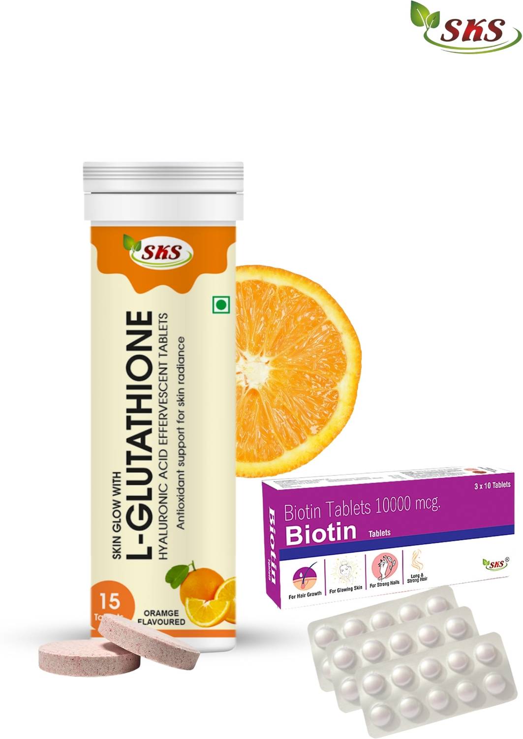 l glutathione for hair growth SKS BIOTECH Tab,Hyaluronic Acid,Vit C with Biotin Capsules Price in India Does Glutathione Cause Hair Whitening?
