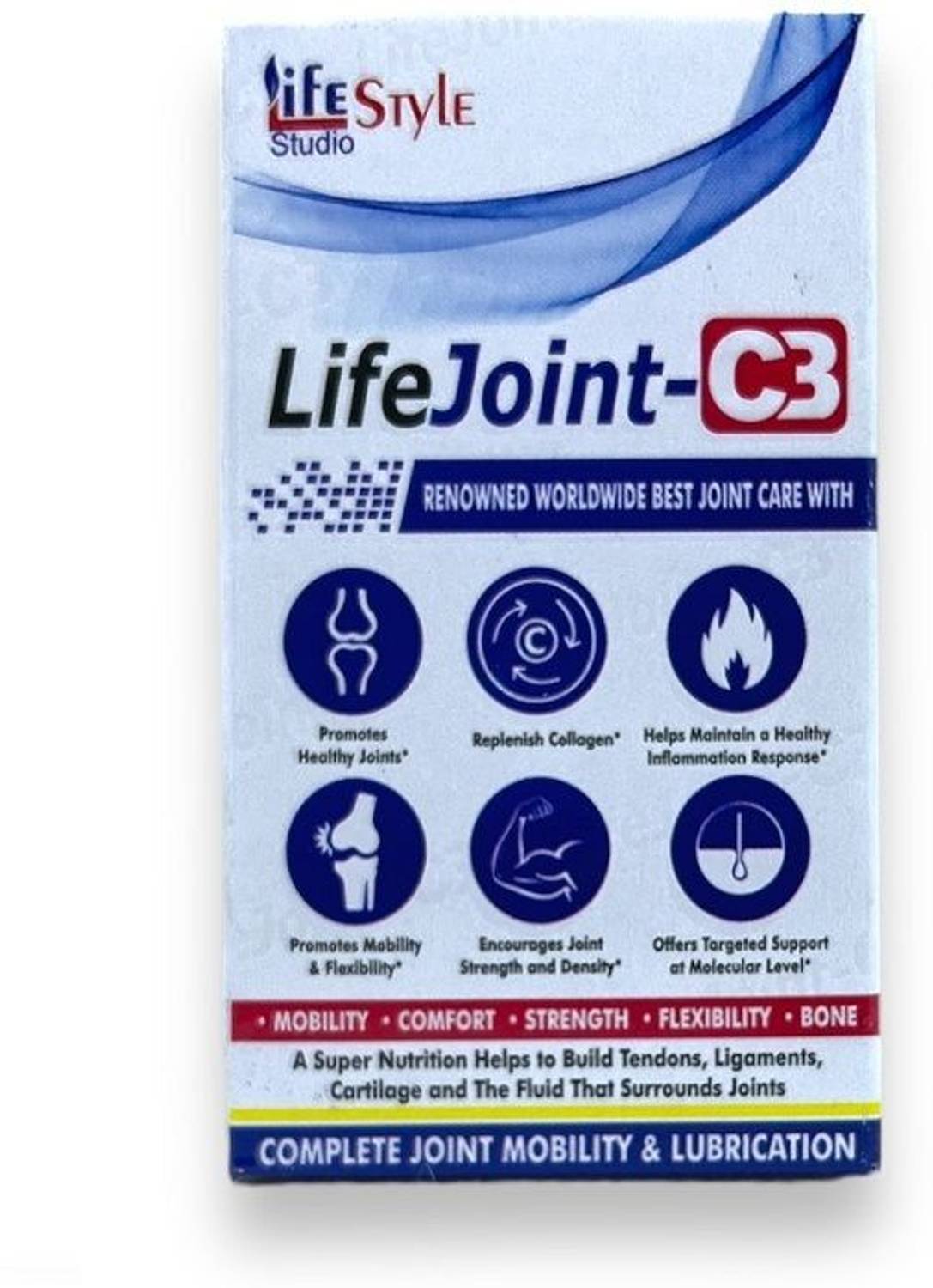 LIFE STYLE STUDIO Lifejoint-C3 Bone Tablet 500 mg - Image 1