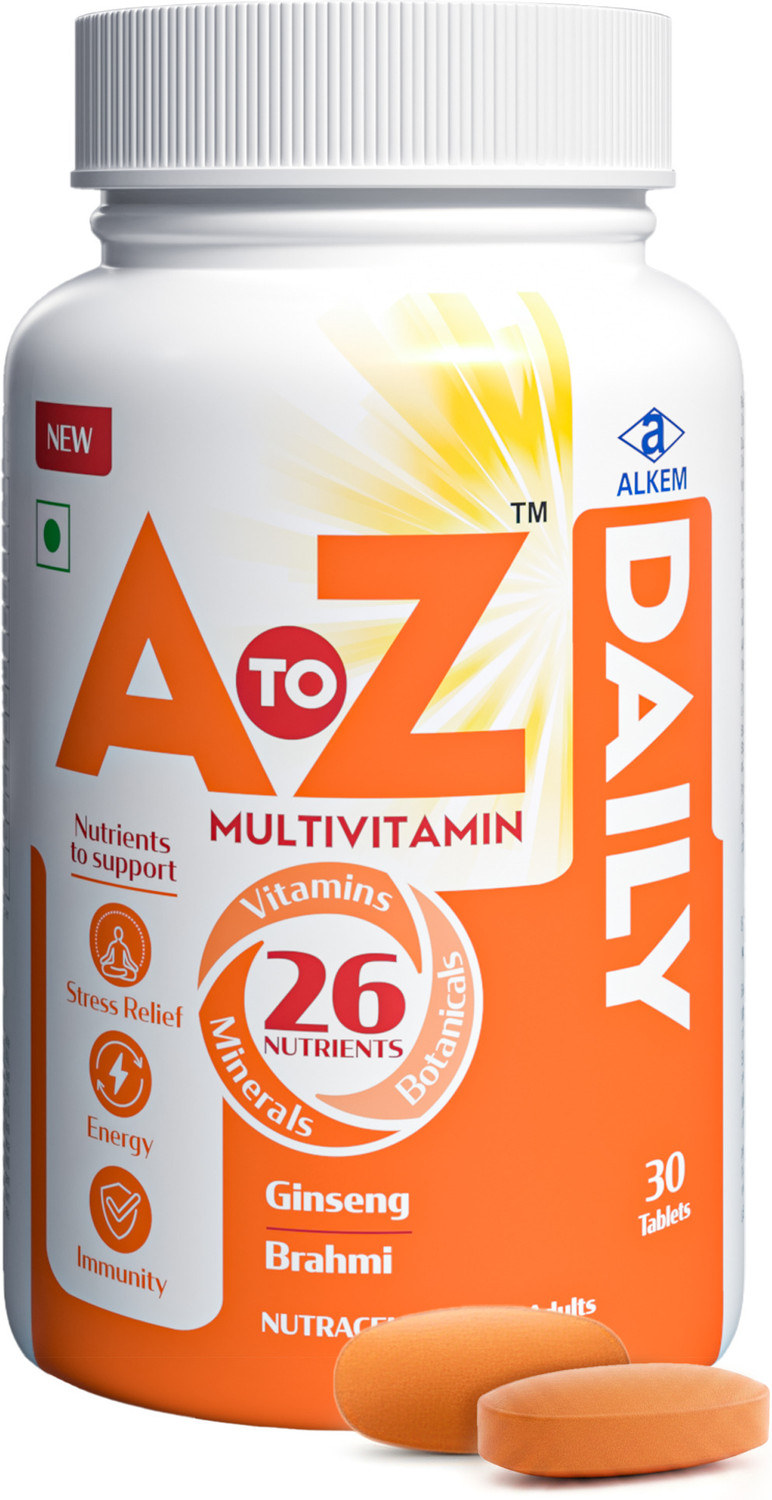 Image of A to Z Daily Multivitamin with 26 Vitamins, Ginseng, Ashwagandha & Brahmi