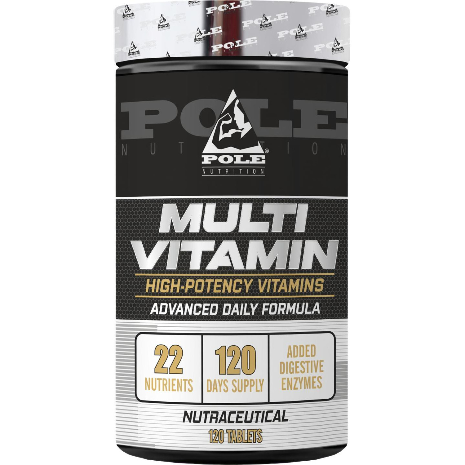 Image of Pole Nutrition MULTIVITAMIN 120 TABLETS (120 Tablets)