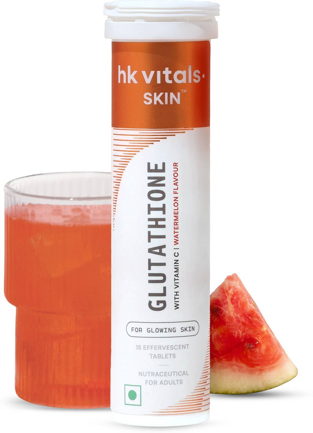 watermelon glutathione hk vitals Effervescent, | L-Glutathione with Vitamin C, E Price in India - Buy hk vitals Glutathione Effervescent, Watermelon Products Size:15 oz Replenishing