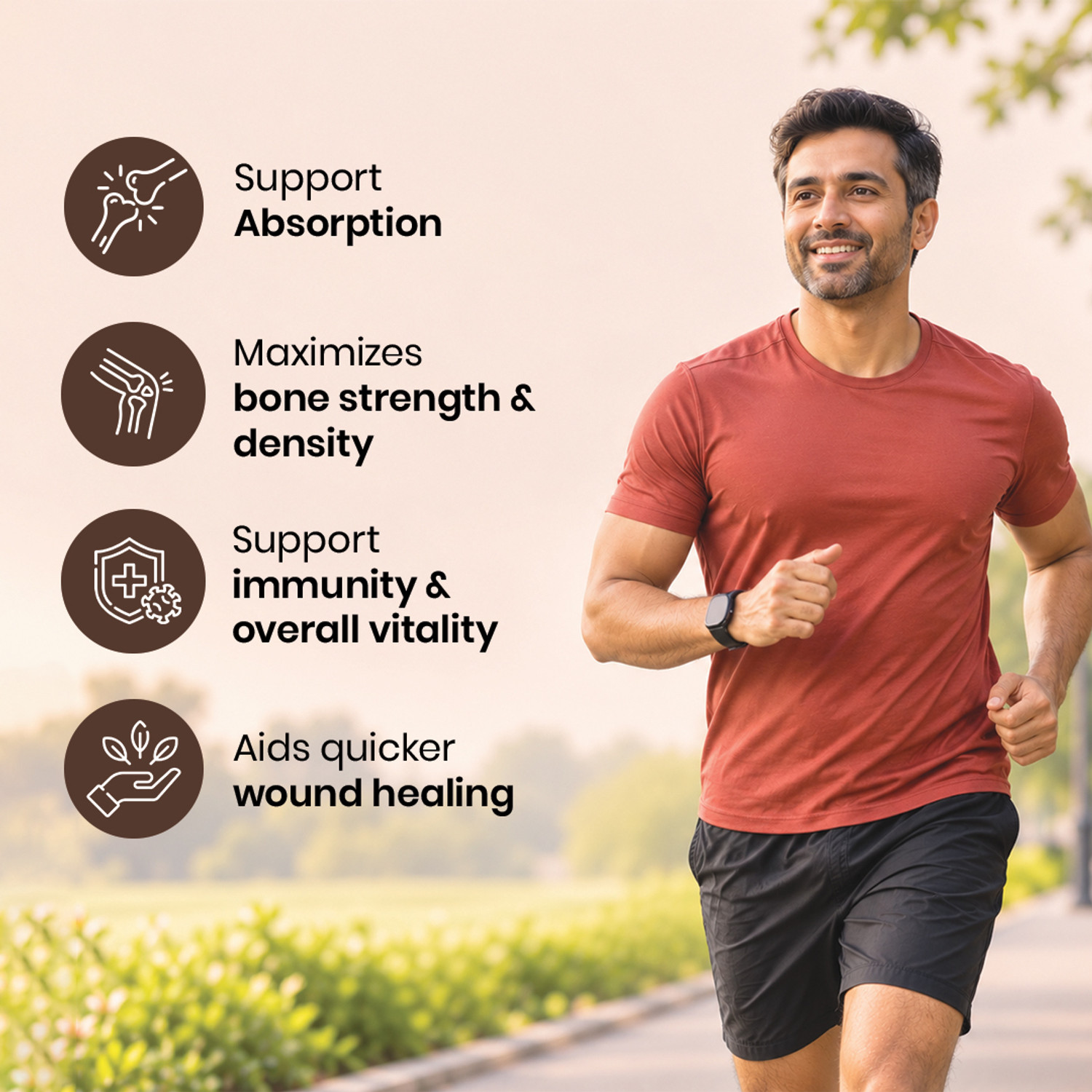 Image of RediClinic Calcium & Vitamin D3 Tablets | For Bone Health & Joint Support