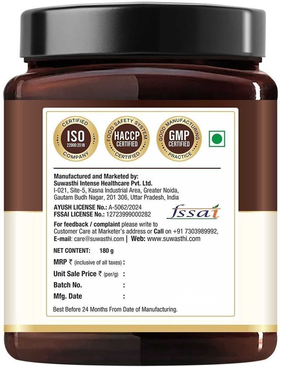 Image of SUWASTHI DiaCurex Powder 100% Natural Supplement for Managing Blood Sugar Diabetes Powder