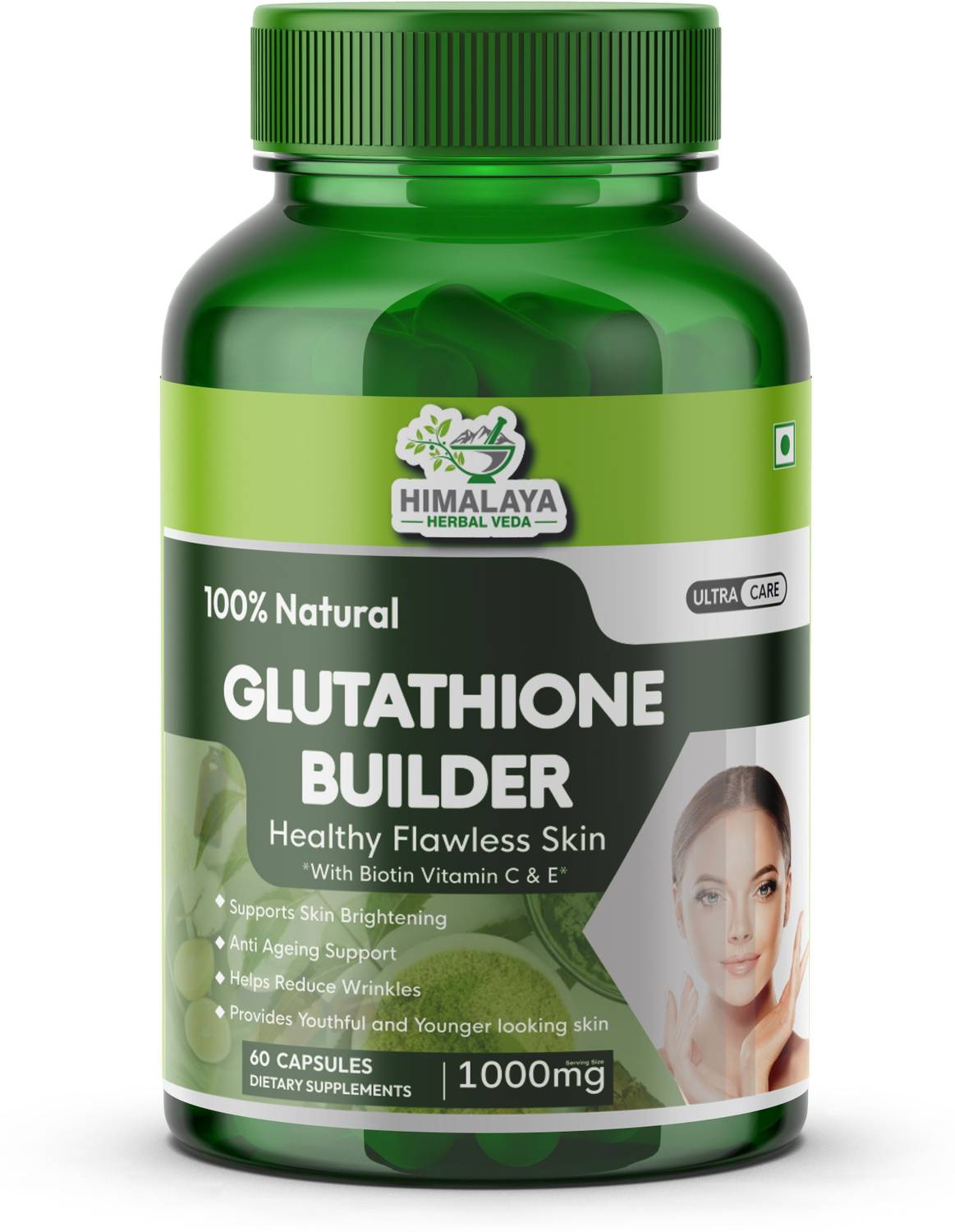 glutathione himalaya Vlado's Himalayan Organics Japanese Reduced L-Glutathione - 600mg, with Hyaluronic Acid, Niacinamide, N-Acetyl Cysteine Divya Himalayan Glutathione: Buy Divya