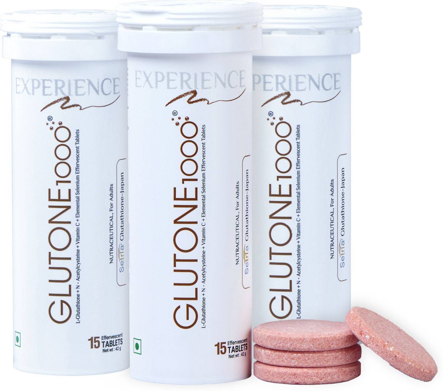 Glutone 1000 – Setria L-Glutathione Effervescent Tablets | Vitamin C 40mg  Price in India - Buy Glutone 1000 – Setria L-Glutathione Effervescent  Tablets