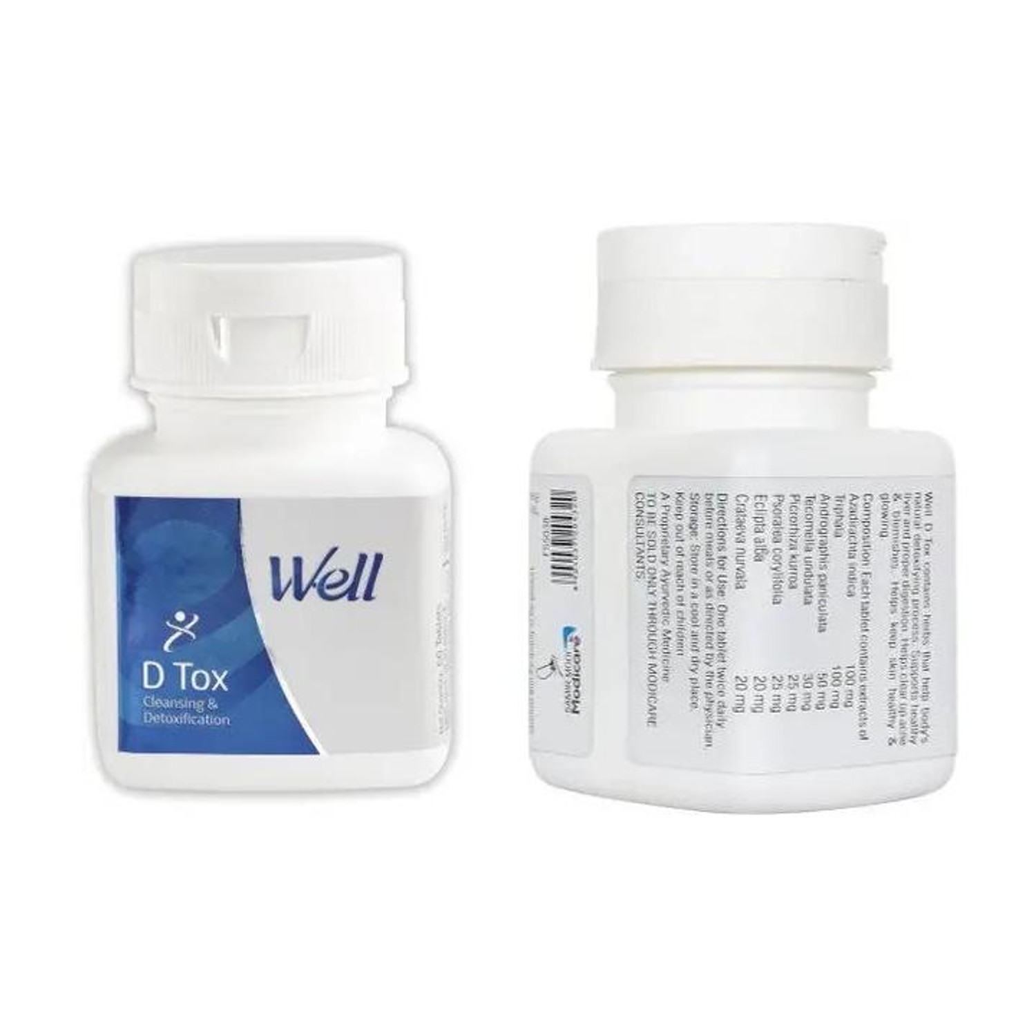 Image of Modicare Well D Tox - Cleansing & Detoxification Liver Support
