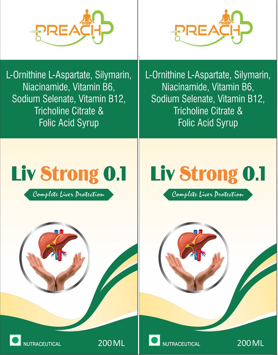 preach pharma Liv Strong 100ml - Image 1