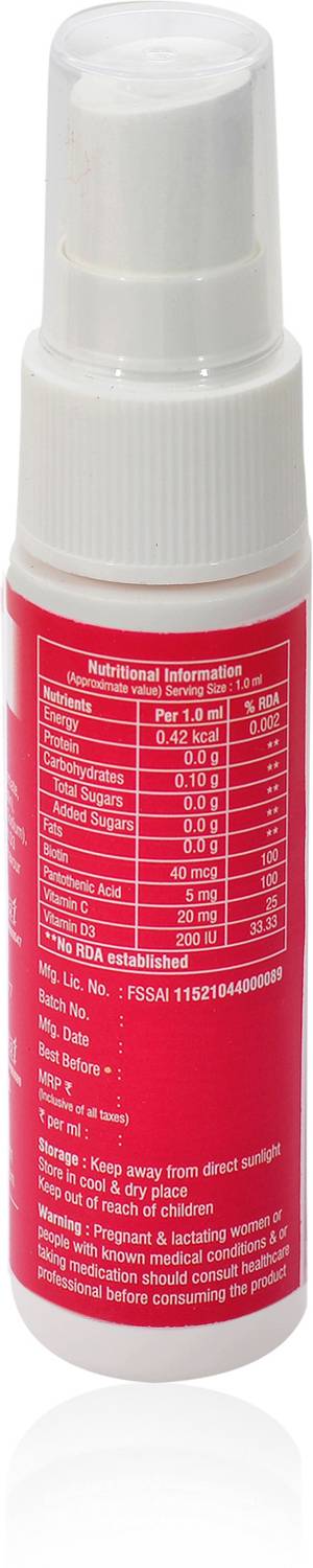Nutrispray Biotin Hair Protein Mouth Spray - Image 2