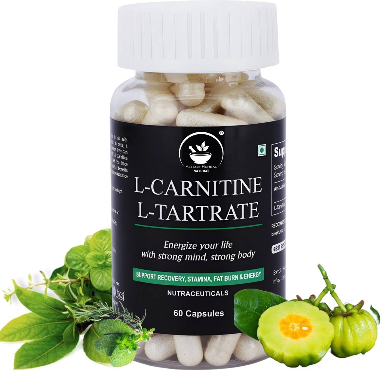 l-carnitine l-tartrate capsules Amazon.com: Nutricost L-Carnitine Tartrate 1000mg, 120 Capsules main image 1