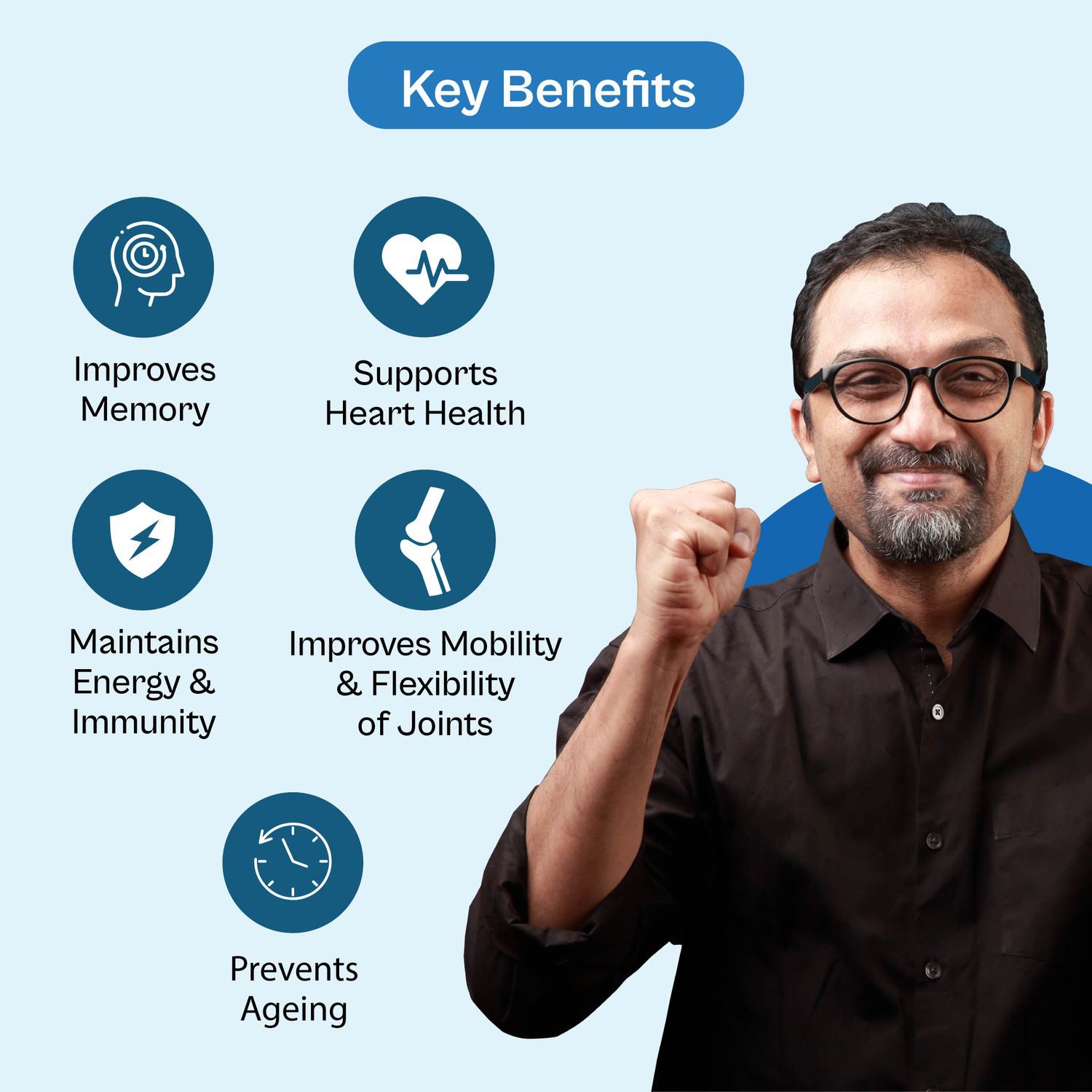 Image of TATA 1mg Senior 50+ Multivitamin & Multimineral