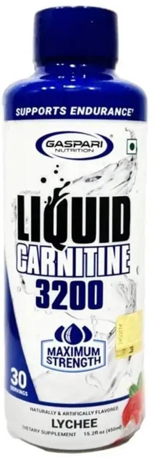 gaspari l-carnitine Gaspari Nutrition Liquid Carnitine 3200 Lychee Flavour 30 Serving Price in  India