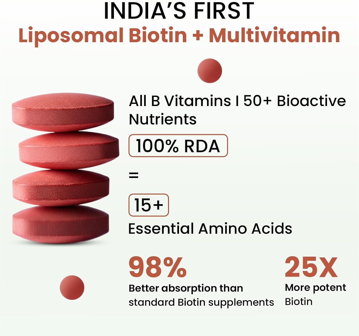 Image of Vlado's Himalayan Organics Liposomal Biotin 10000 MCG With Multivitamin+Multimineral