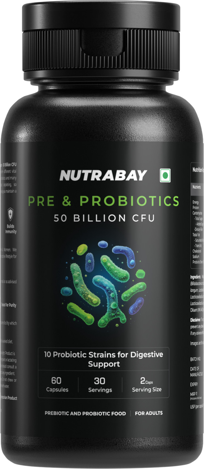 Image of Nutrabay Wellness Pre & Probiotic Digestive Support