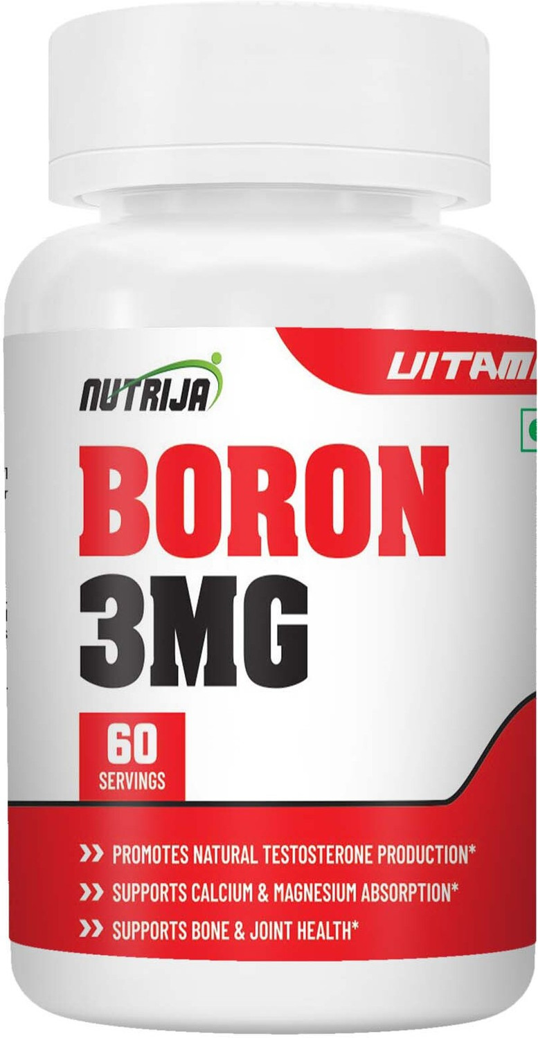 Image of NutriJa BORON 3MG (Citrate /Aspartate /Glycine Complex in each Serving