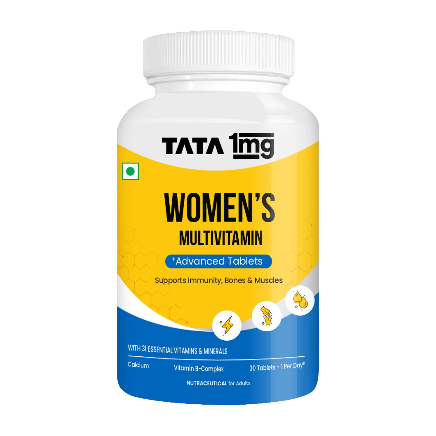 TATA 1mg Womens Multivitamin Veg Tablet with Zinc
