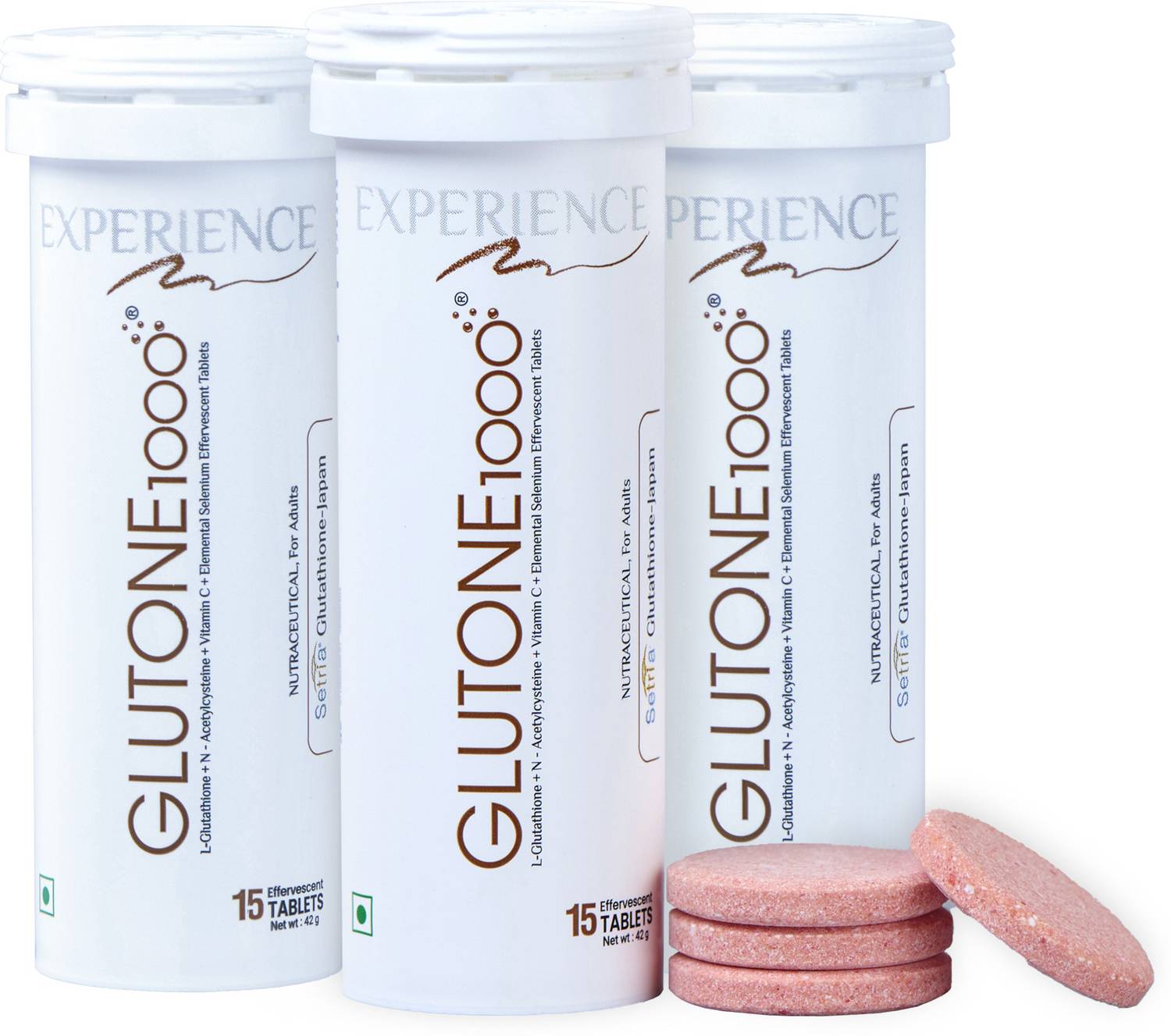 glutathione 1000 Glutone 1000 – Setria L-Glutathione Effervescent Tablets | Vitamin C 40mg Price in India - Buy Glutone 1000 – Setria L-Glutathione Effervescent Tablets